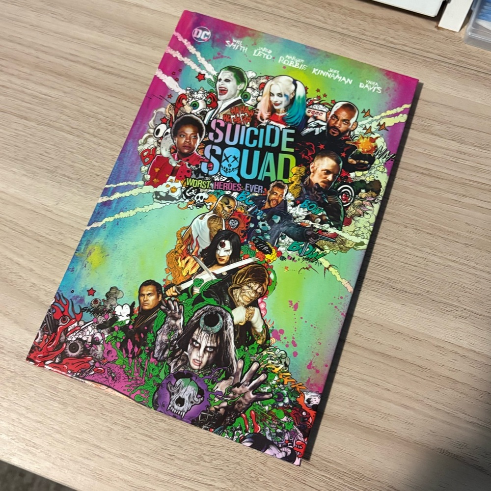 Suicide Squad Special Edition Blu-ray with Hardcover Comic Book